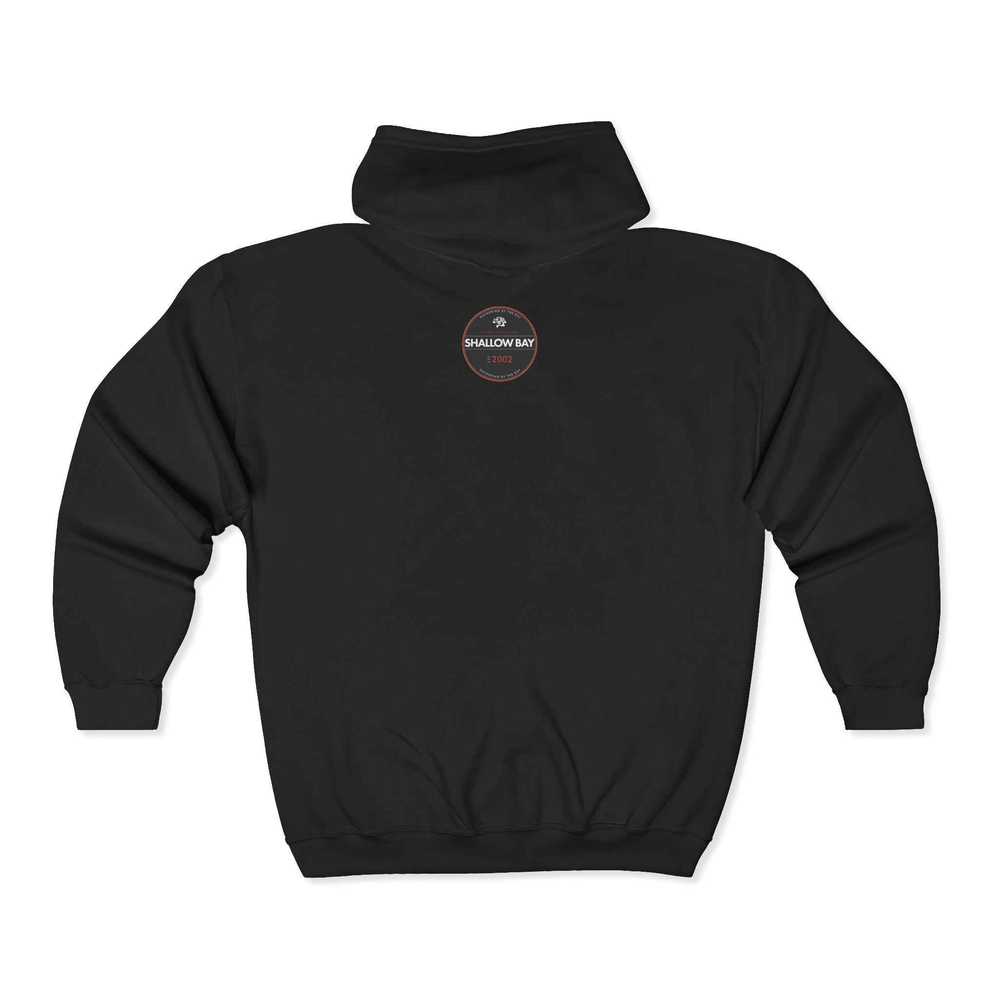 Shallow Bay Logo Zip Hoodie (unisex)